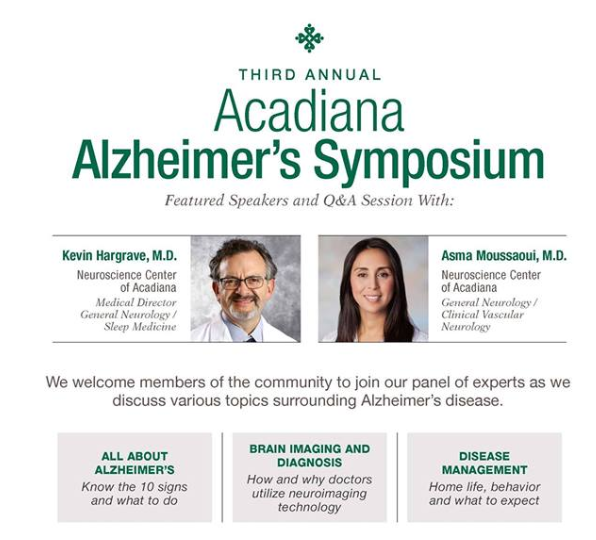 Acadiana Alzheimer's Symposium